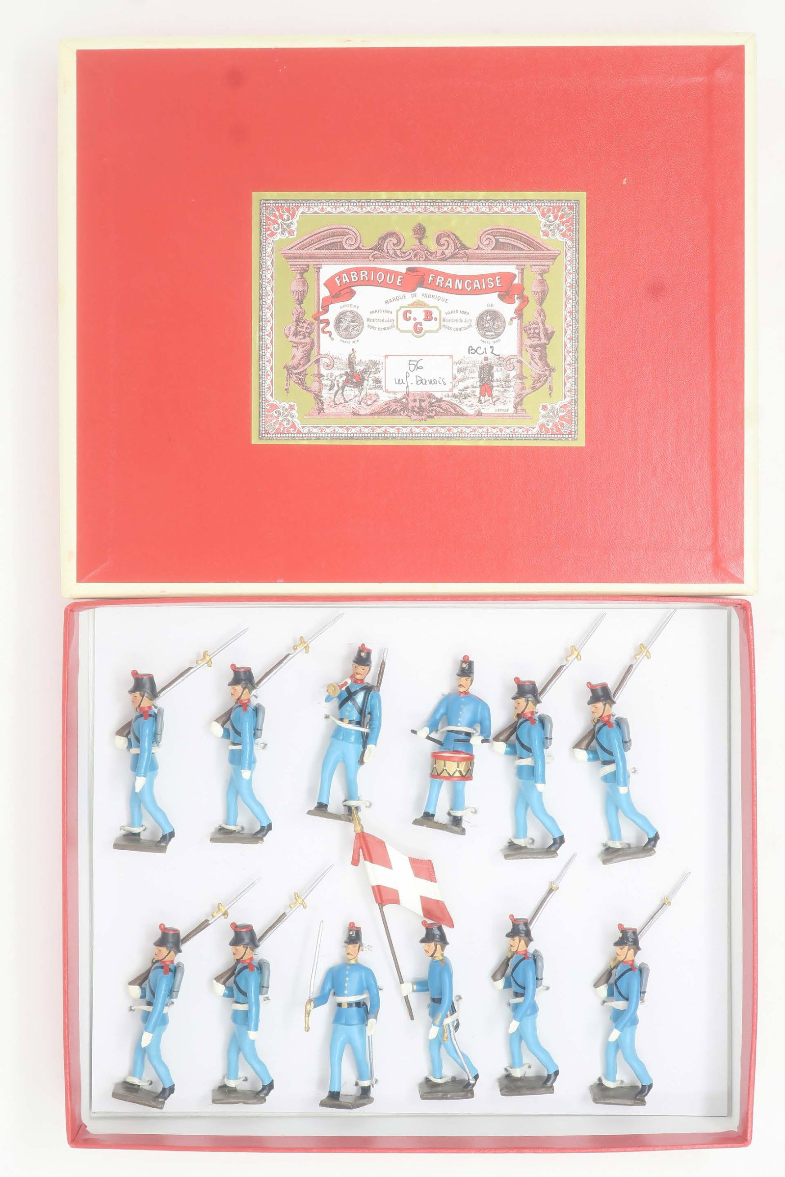 CBG Mignot ancien - 3eme République - Infanterie Anglaise- 14pcs