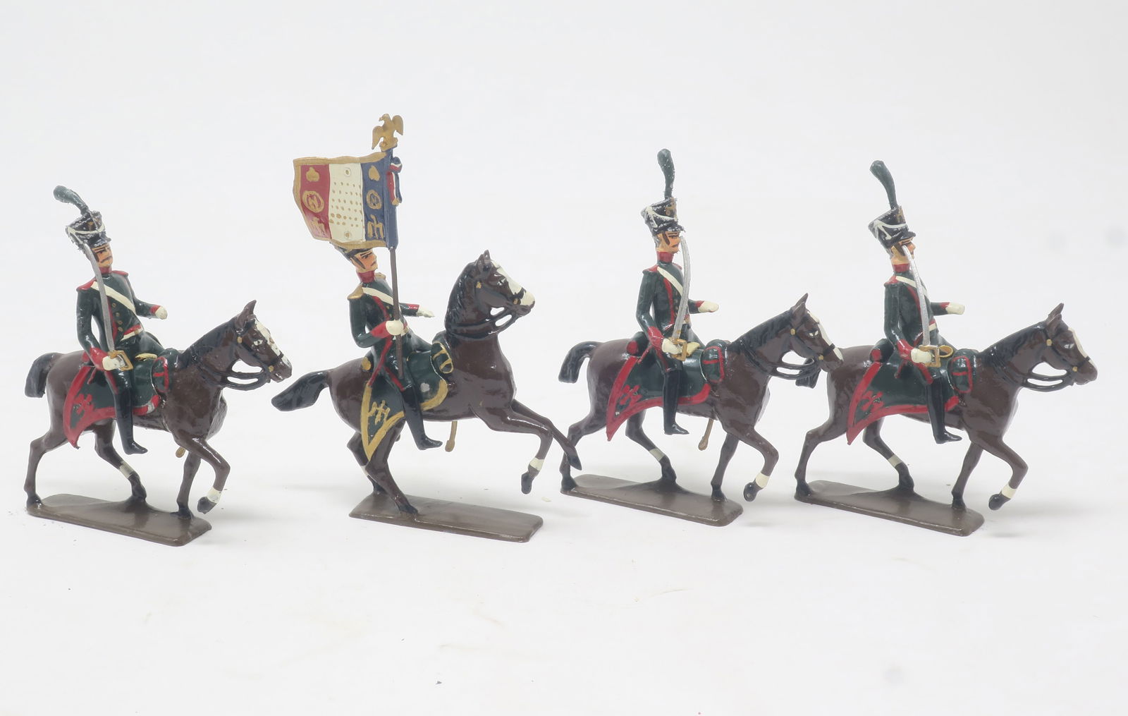 CBG Mignot, Hussards (?) in Green uniforms (1 of 1)