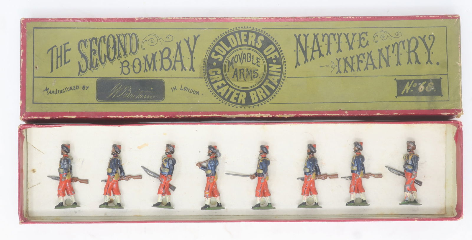 Britains set #68, Bombay Native infantry (1 of 1)