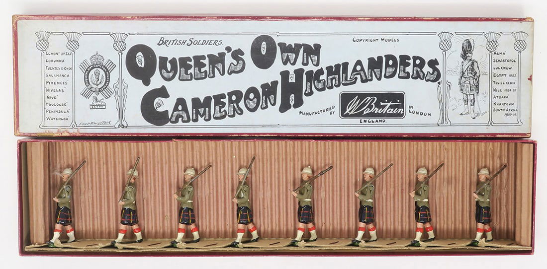 Britains set #114, Cameron Highlanders (1 of 1)