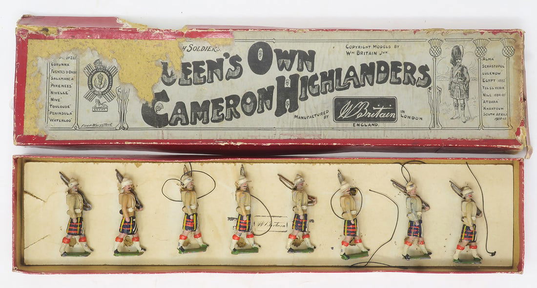 Britains set #114, Cameron Highlanders (1 of 1)