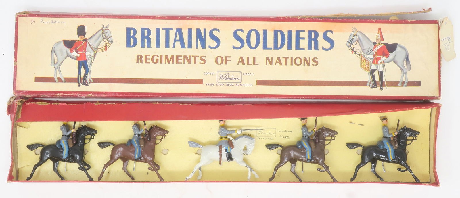 Britains set #2055, Confederate Cavalry (1 of 1)