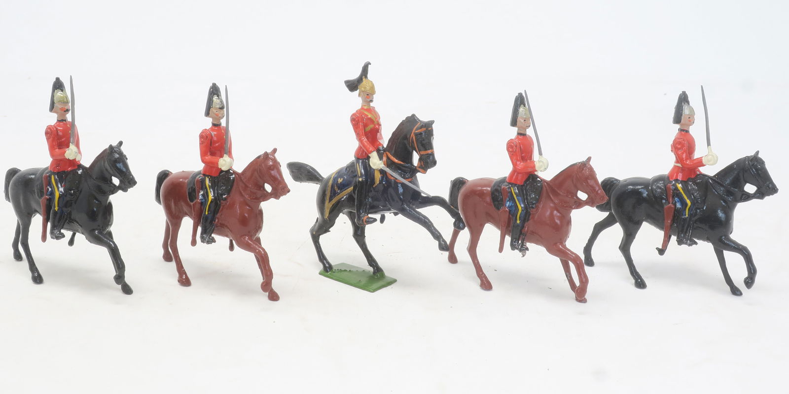 Britains set #31, 1st Dragoons with Officer (1 of 1)