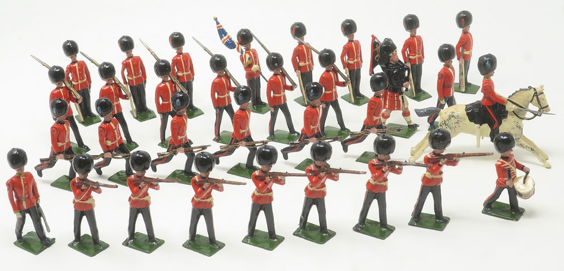 Britains set #102, Rare Guards Display Set: (1 of 1)