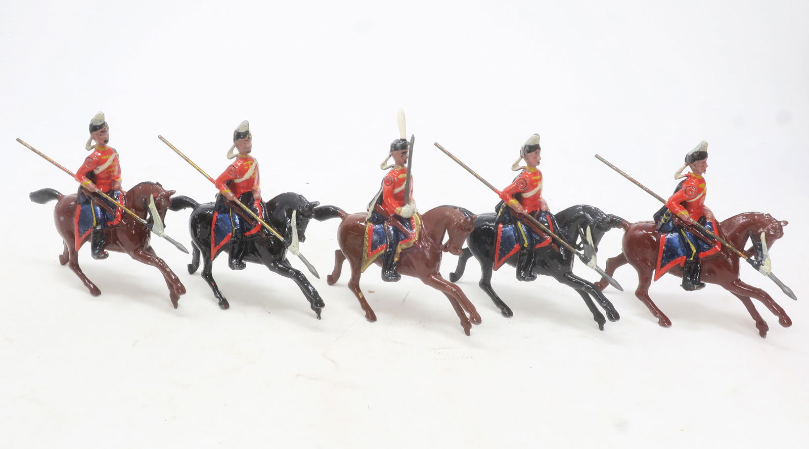 Britains set #153, Prussian Hussars with officer (1 of 1)
