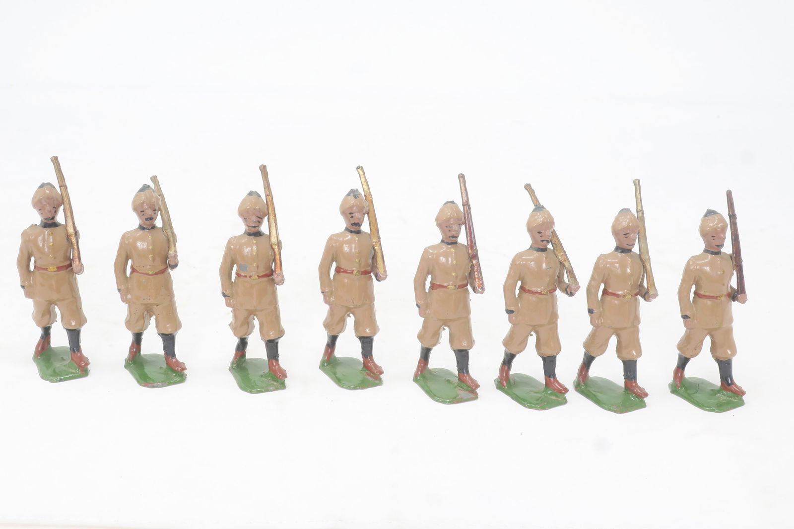 Britains set #1621, Frontier Force at the slope, (1 of 1)