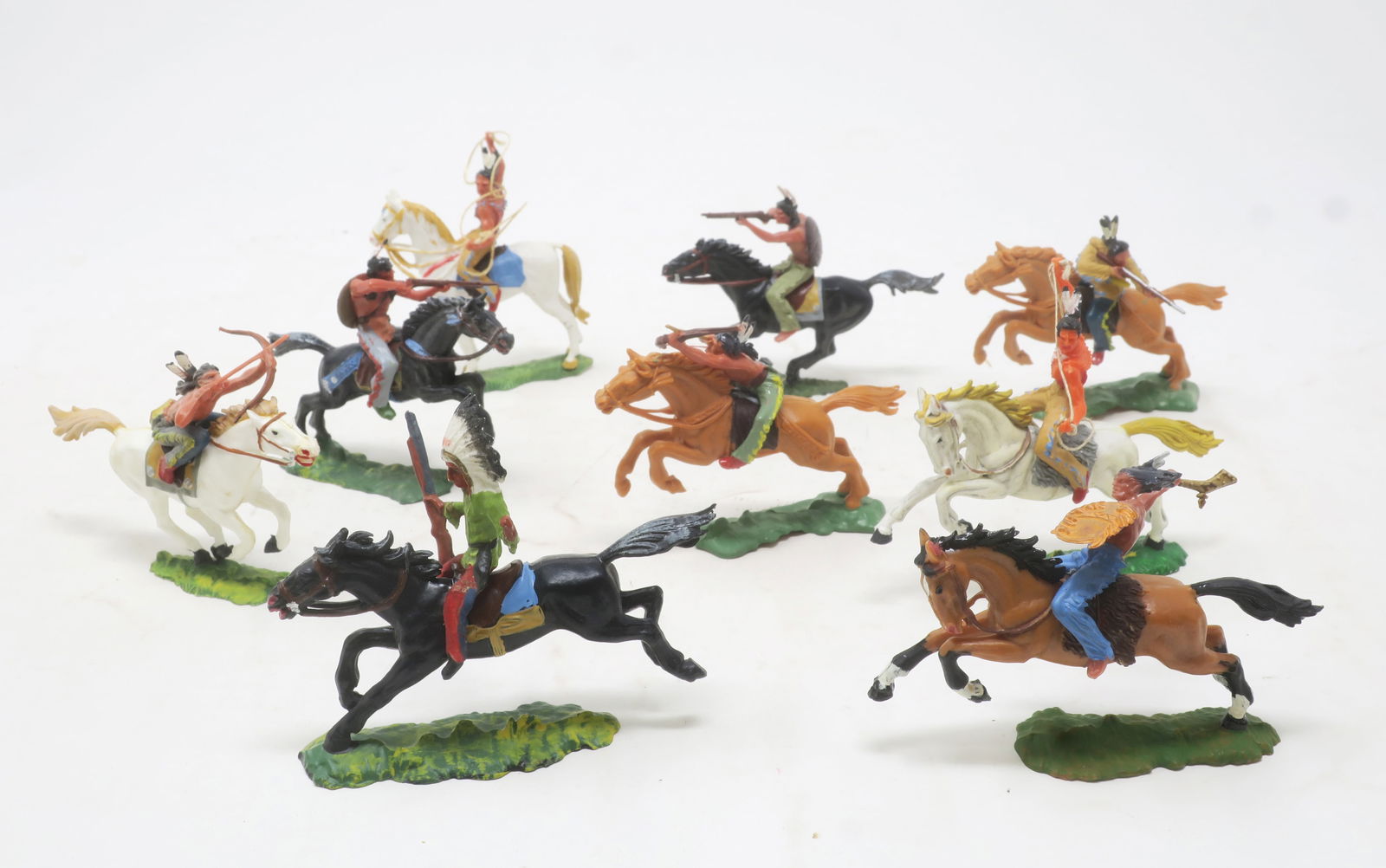 Elastolin  / Merton Indians on horseback, (1 of 1)