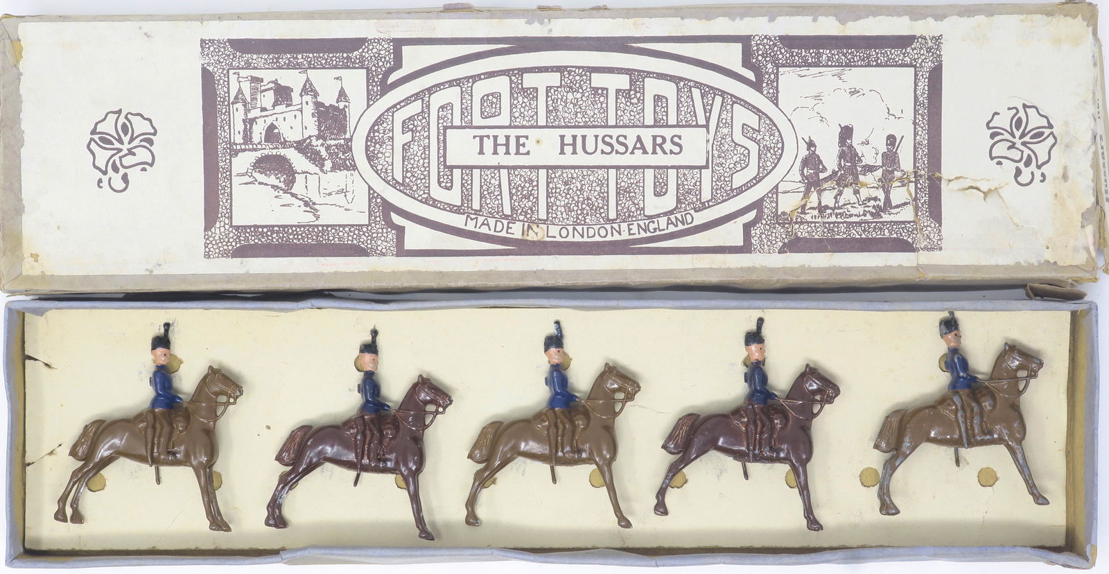 Britains, b-size "Fort Toys" series  Hussars (1 of 1)