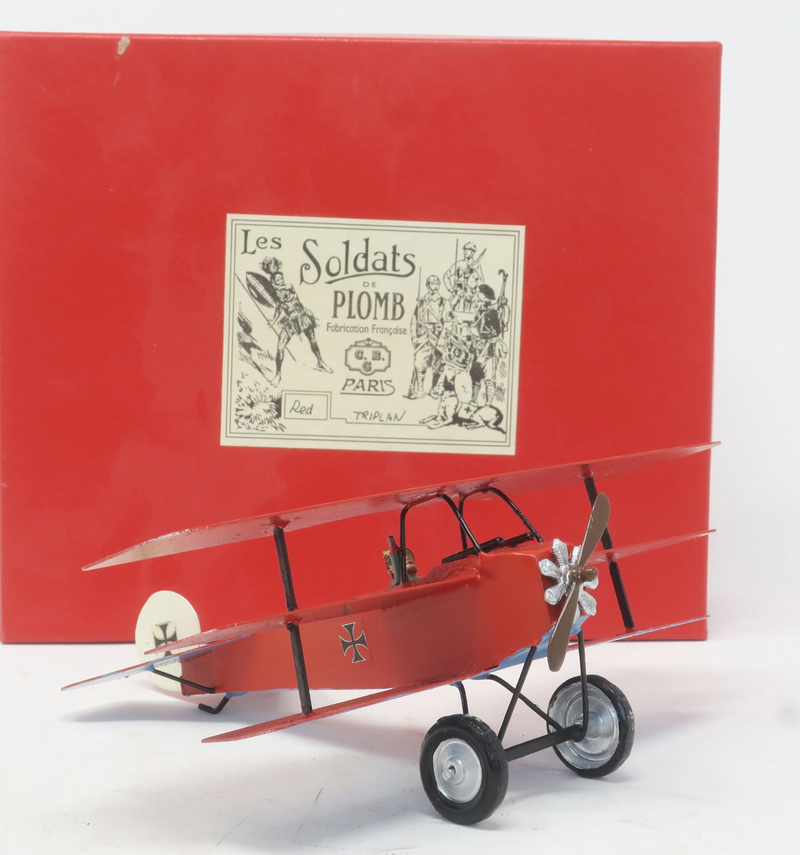 CBG Mignot, Triplane (Fokker): in original box, mint, 3 pieces, (c. 1980)