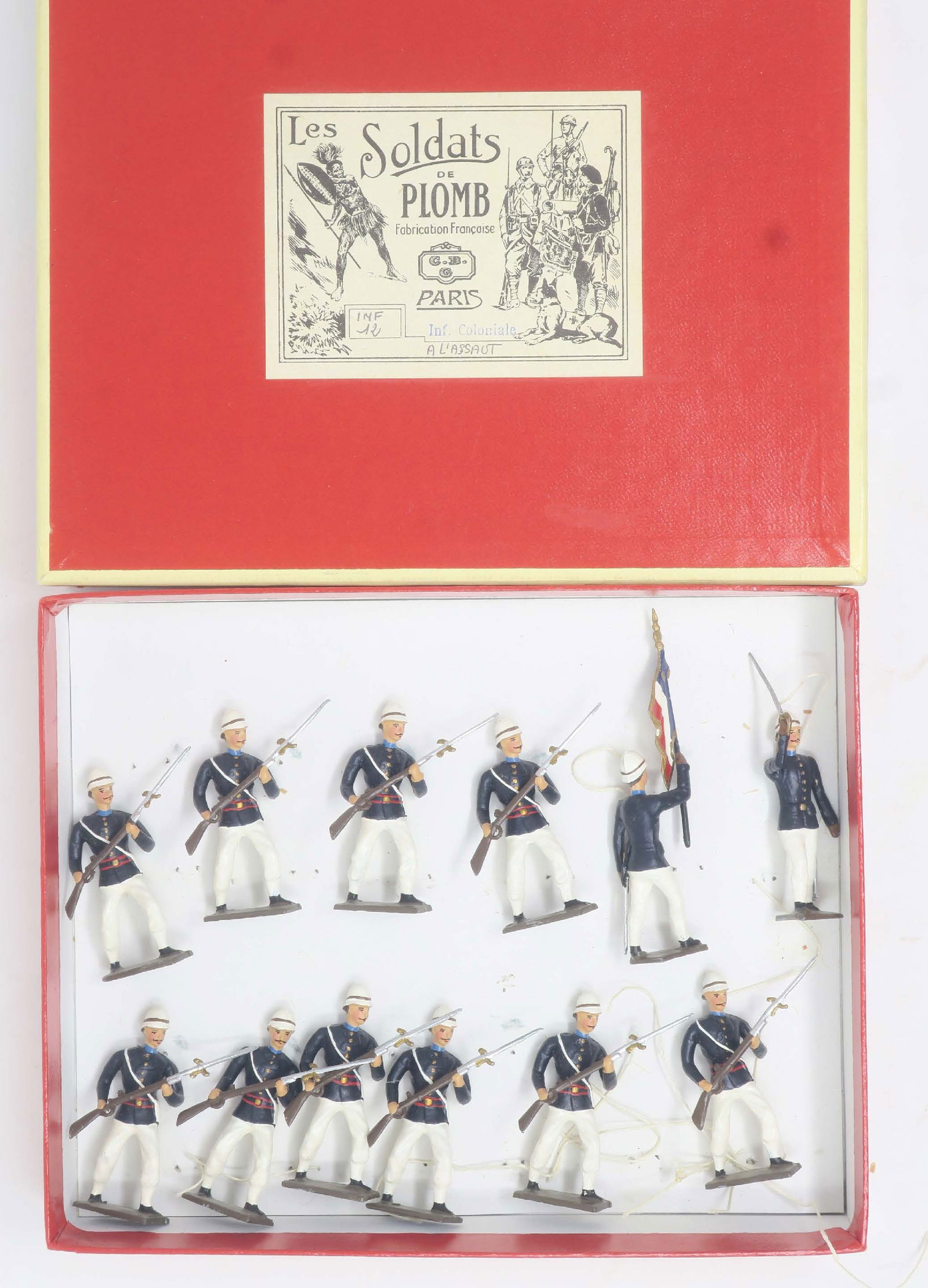 CBG Mignot  French Colonial Infantry advancing, (1 of 1)