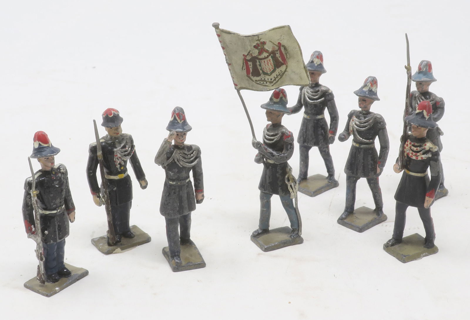CBG Mignot Monaco guards, including flag bearer (1 of 1)