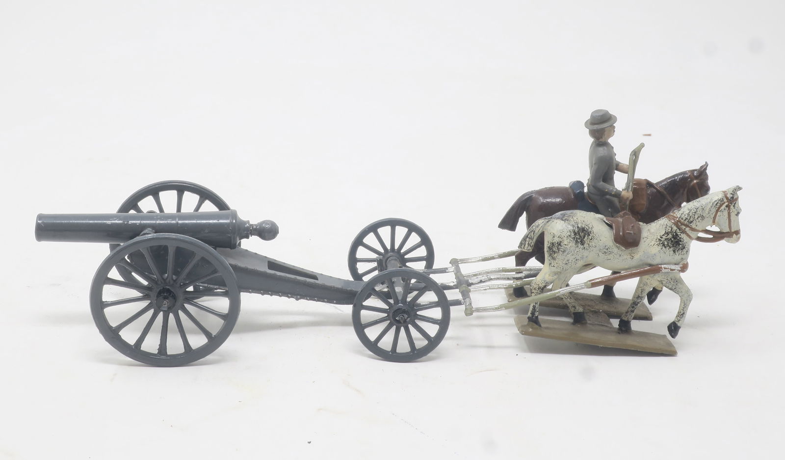CBG Mignot Confederate horse drawn Artillery, (1 of 1)