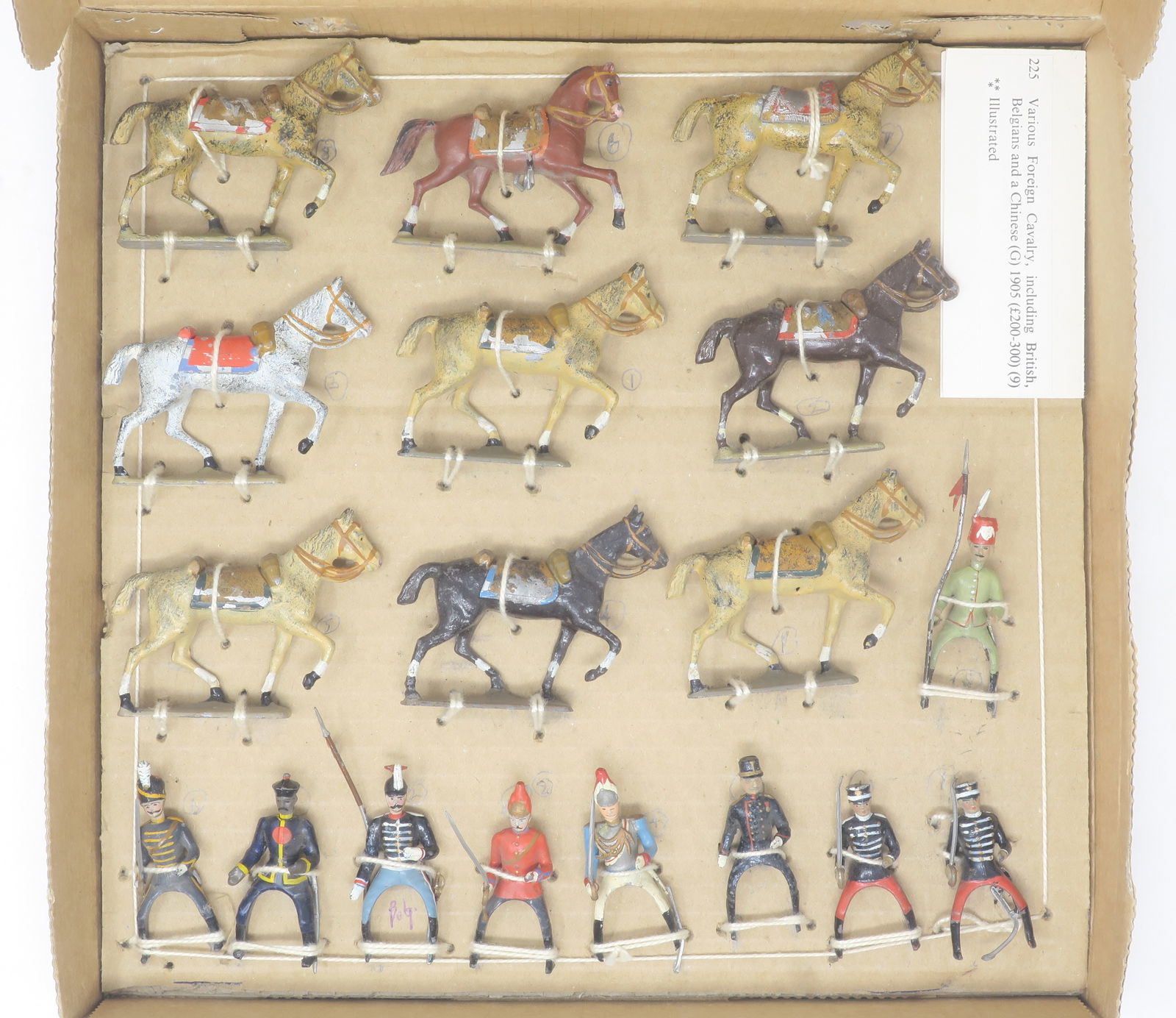 CBG Mignot assorted rare mounted types (1 of 1)