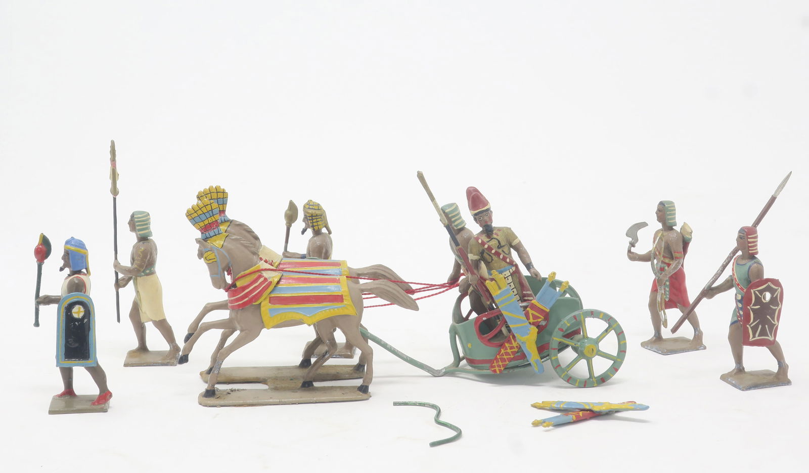 CBG Mignot Egyptians with chariot, (1 of 1)