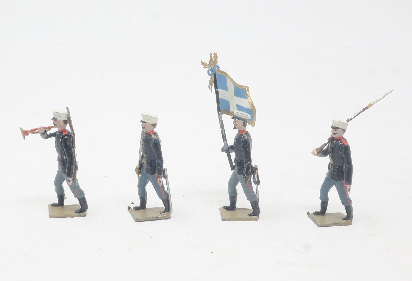 CBG Mignot  Greek Infantry with flag bearer, (1 of 1)