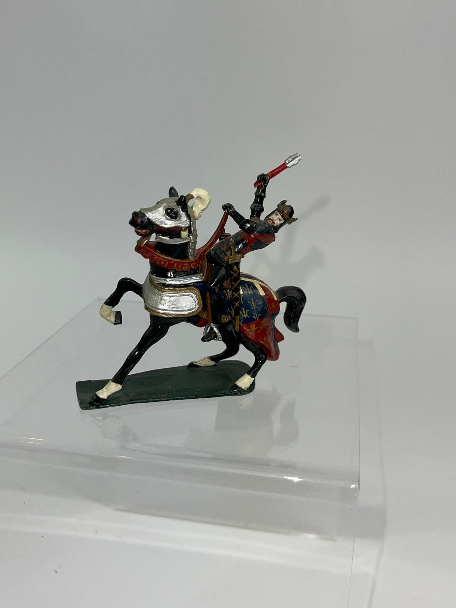 Richard Courtenay Black Prince: H6/1, 1 pc knight mounted, in very good condition.