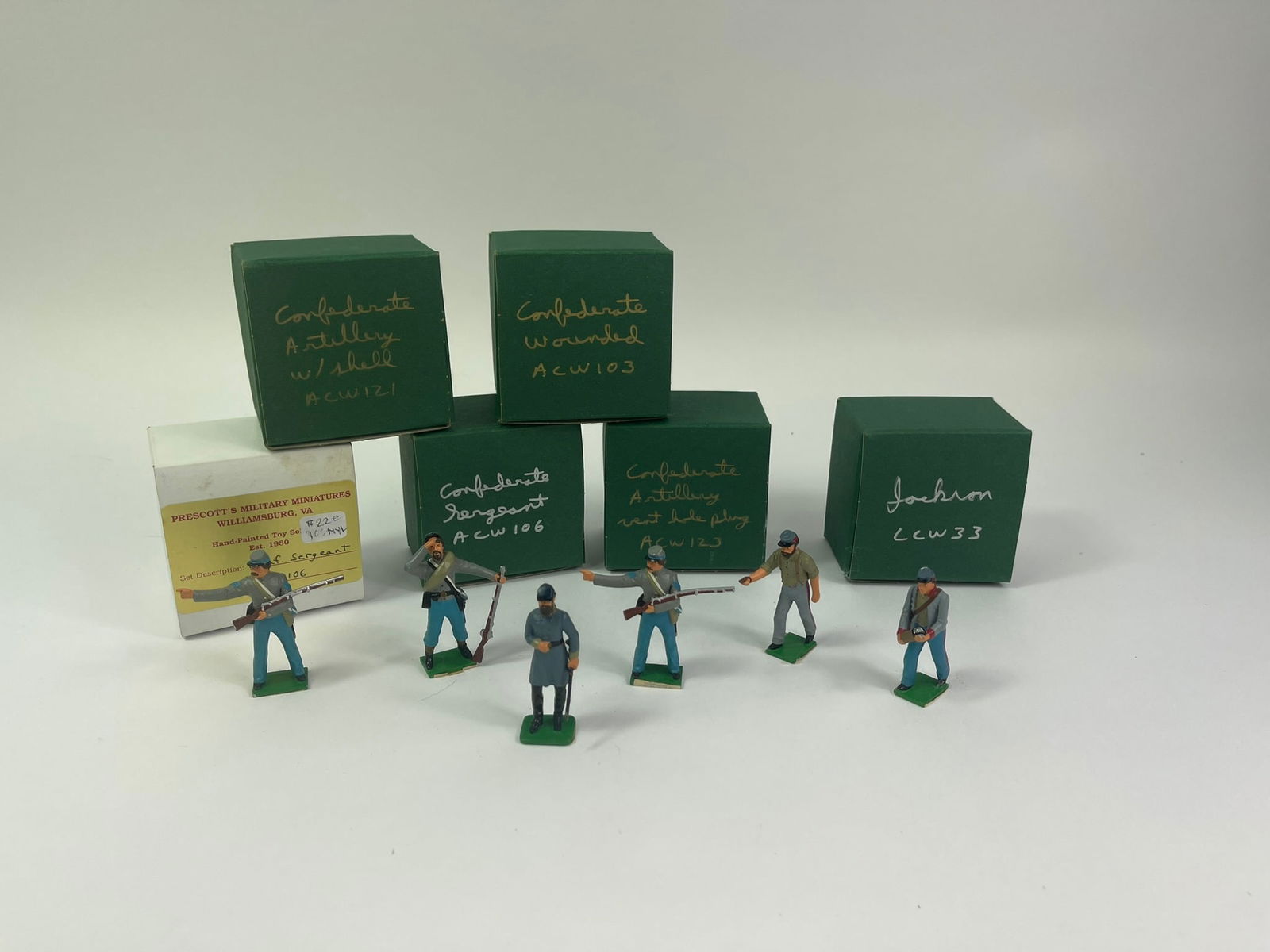 Prescott's Military Miniatures Confederates (1 of 1)