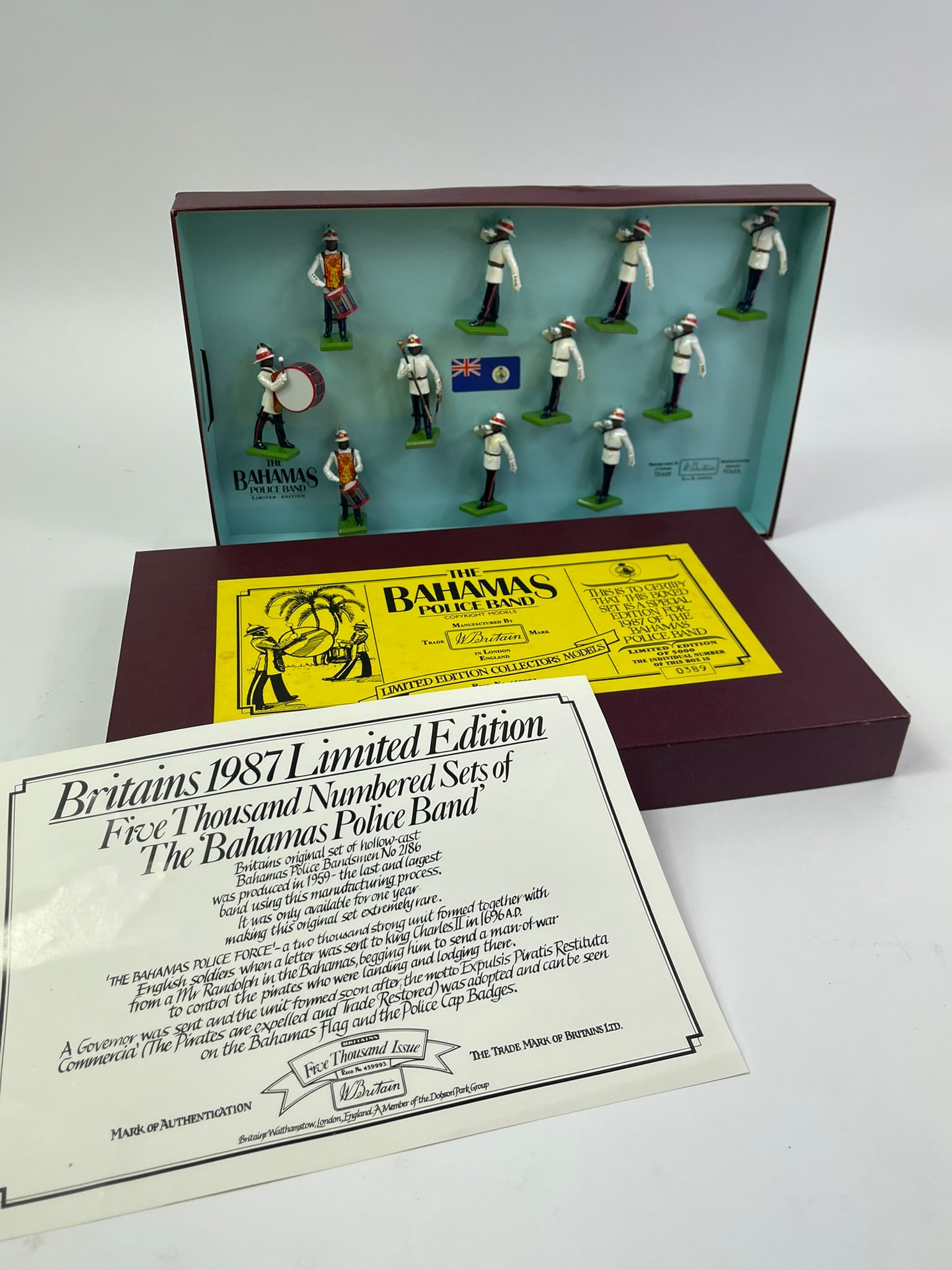 Britains Bahamas Police Band Set #5187 (1 of 1)