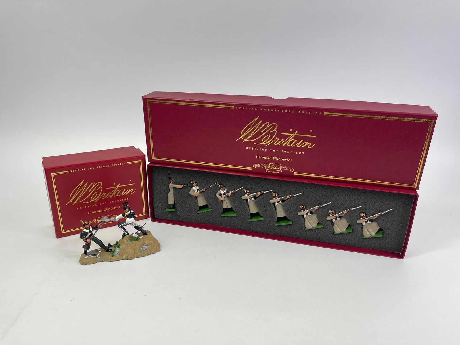 Britains Russian Infantry and 17th Lancers Sets (1 of 1)