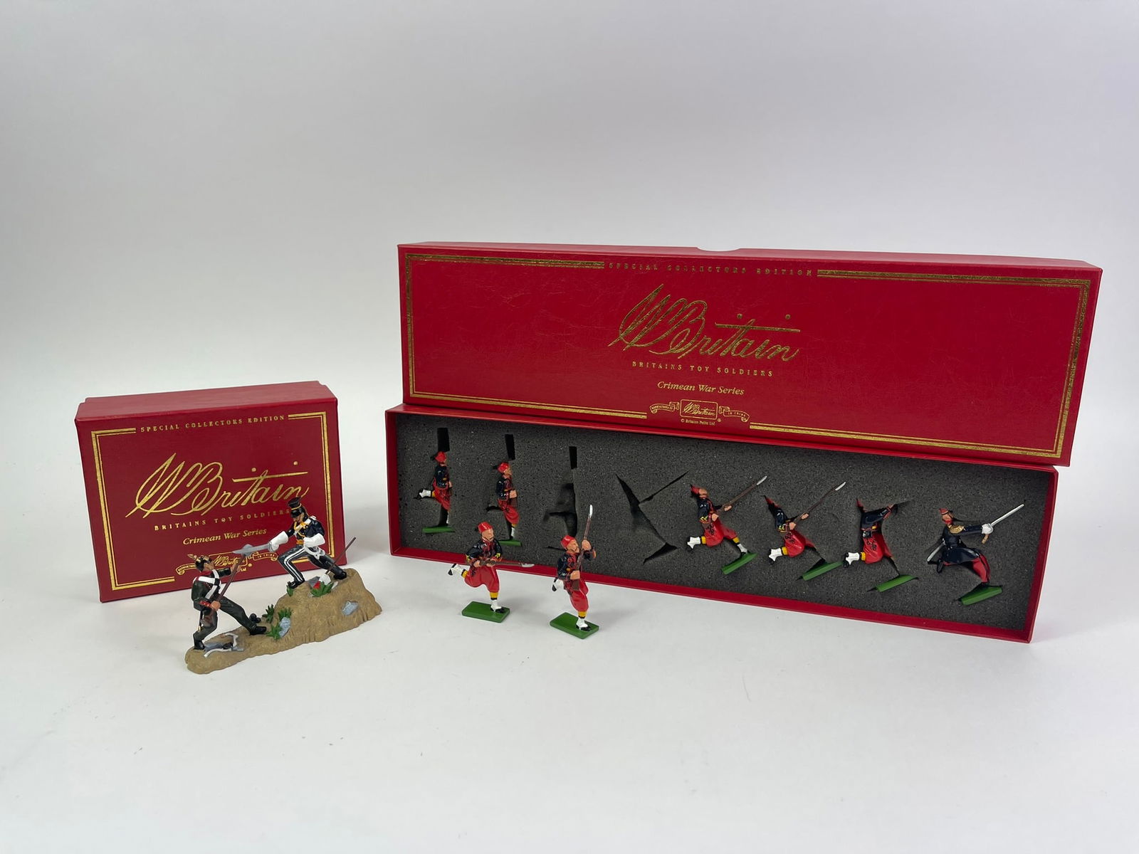 Britains Russian Lancers and French Army Sets (1 of 1)