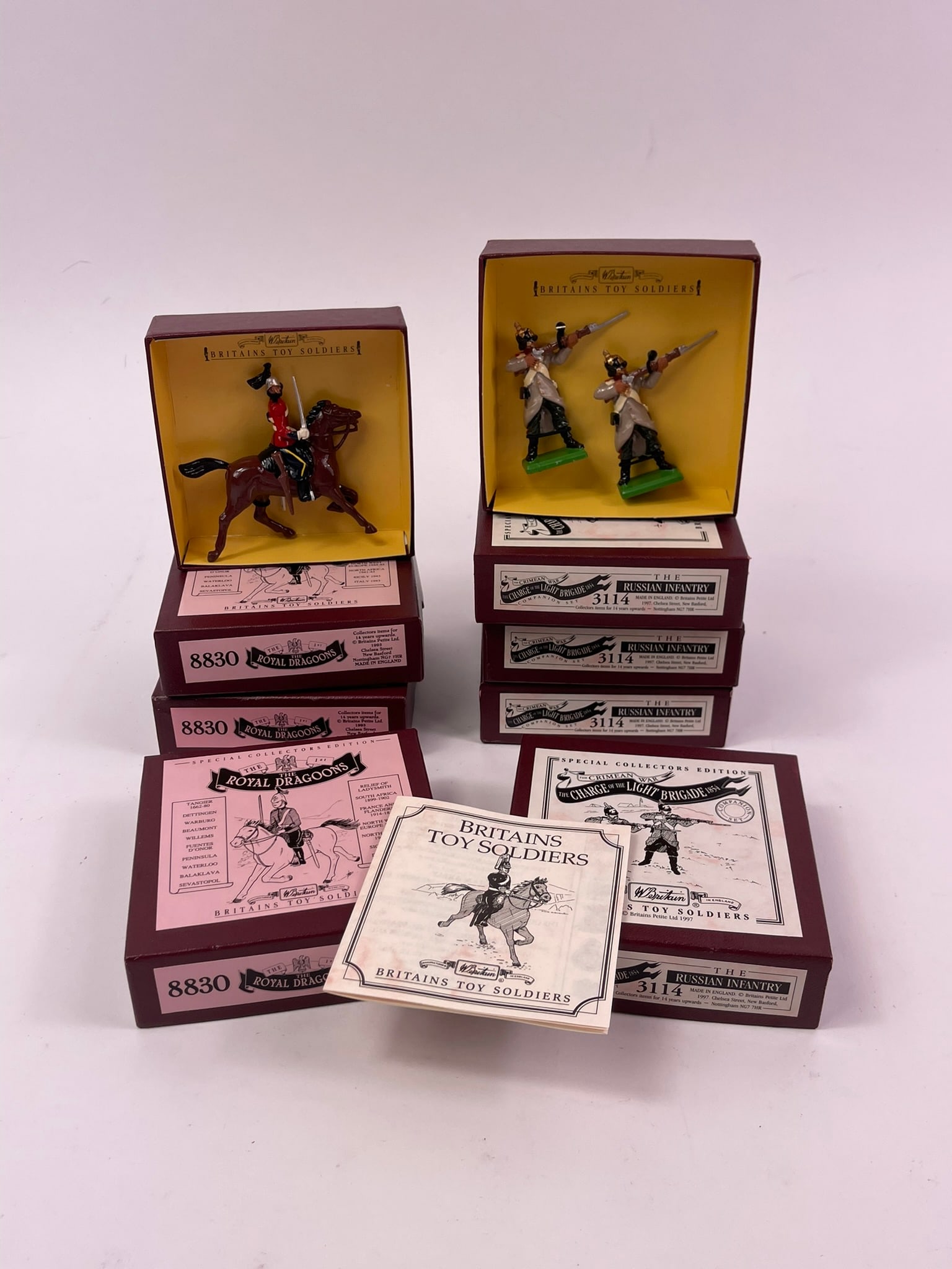 Britains Russian Infantry & Royal Dragoons (1 of 1)