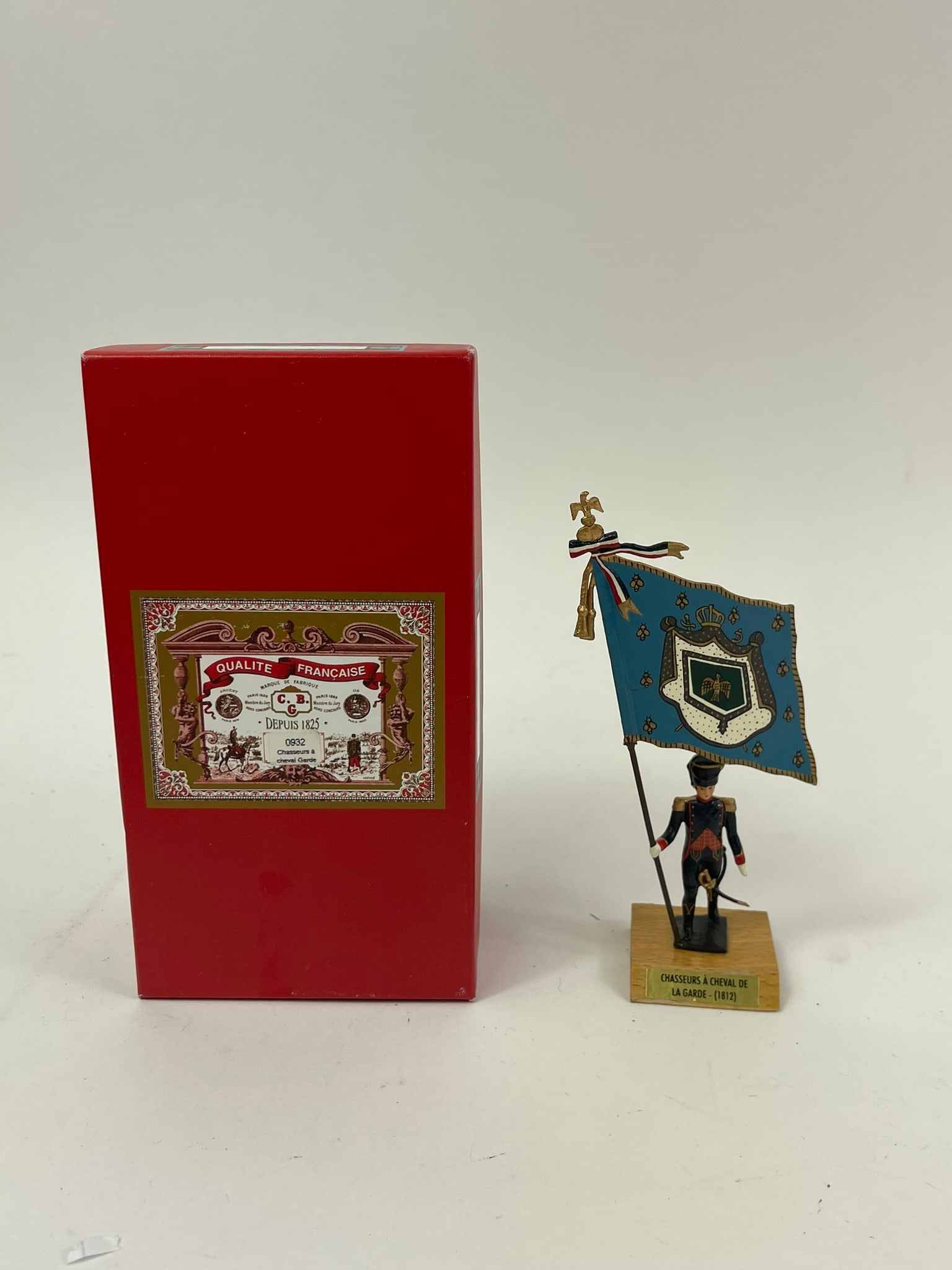 Mignot Chasseurs a' Cheval 1812 Flag Bearer (1 of 1)