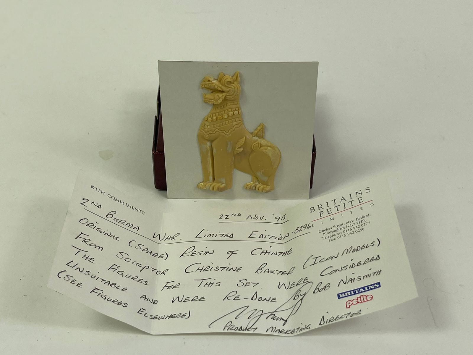 Britains Original Factory Resin Sculpture (1 of 2)