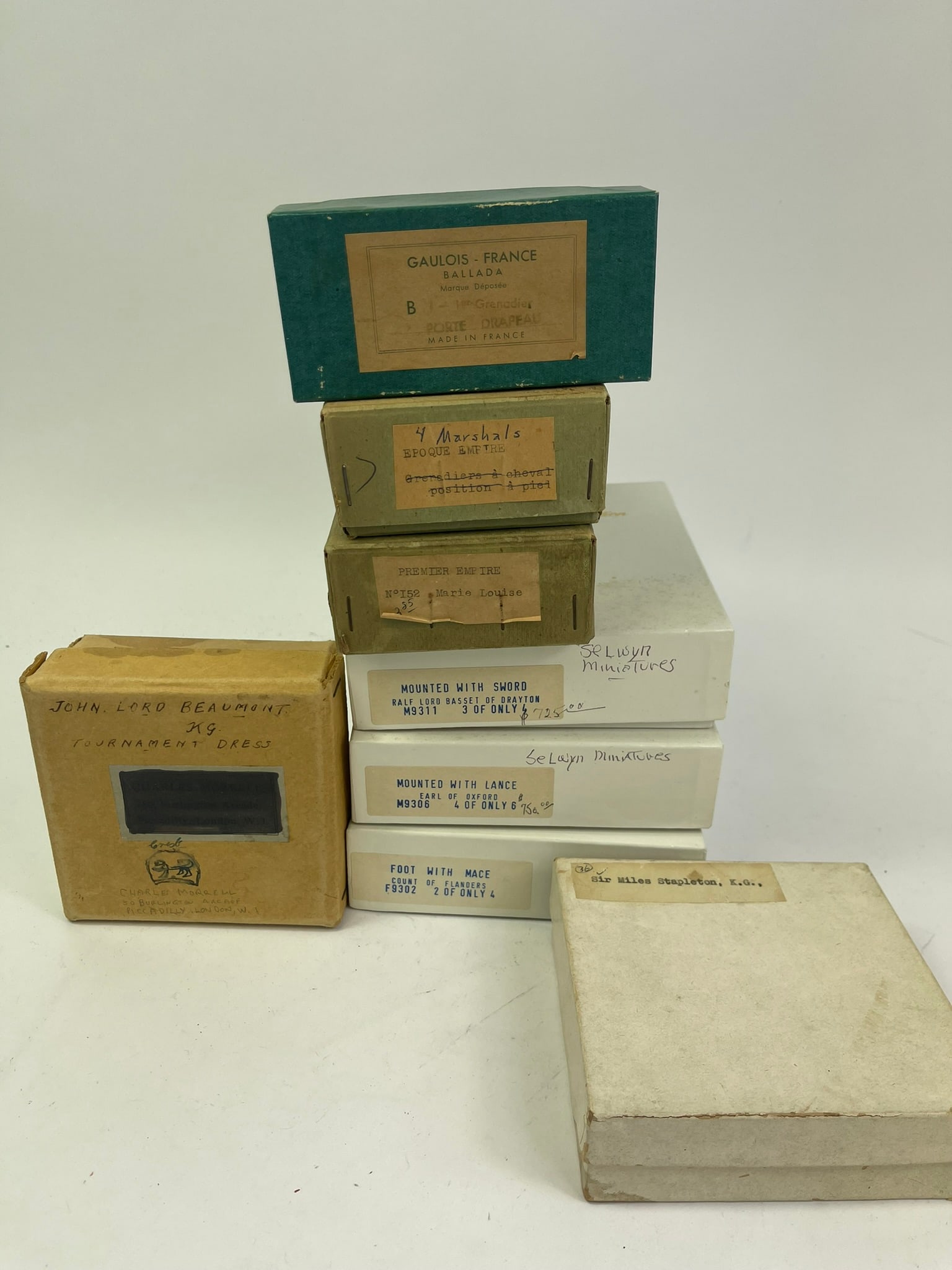 Rare Vintage Toy Soldier Empty Boxes (1 of 1)