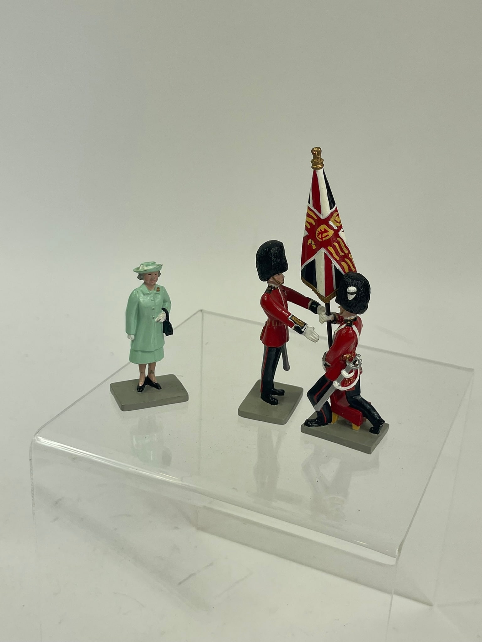 Britains Queen Elizabeth with Welsh Guards (1 of 1)