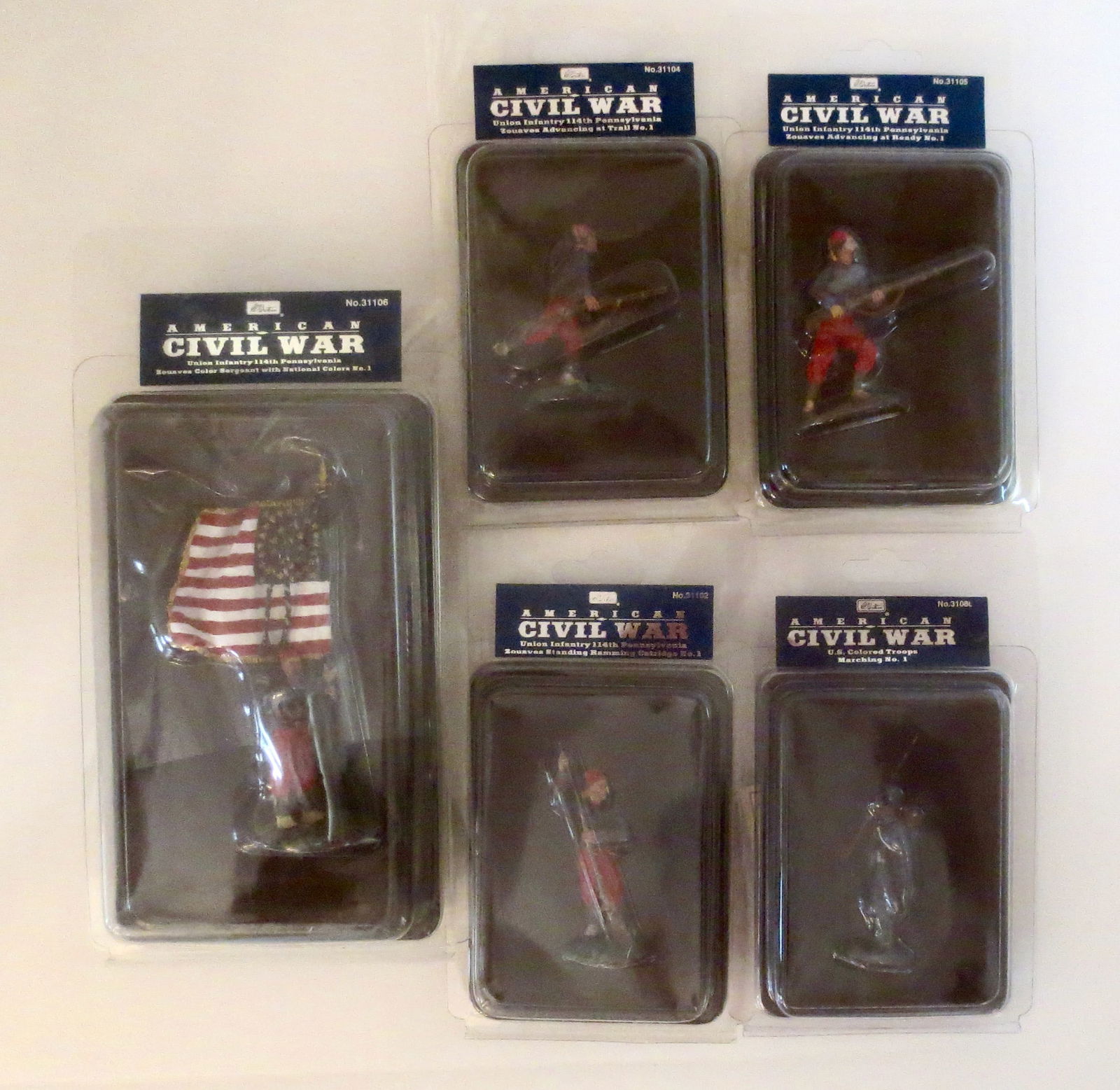 Britains Assorted Civil War Figures (1 of 1)