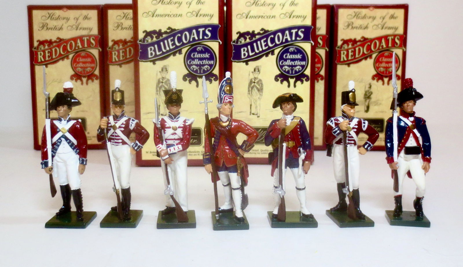 Britains Redcoats & Bluecoats Single Figures (1 of 1)