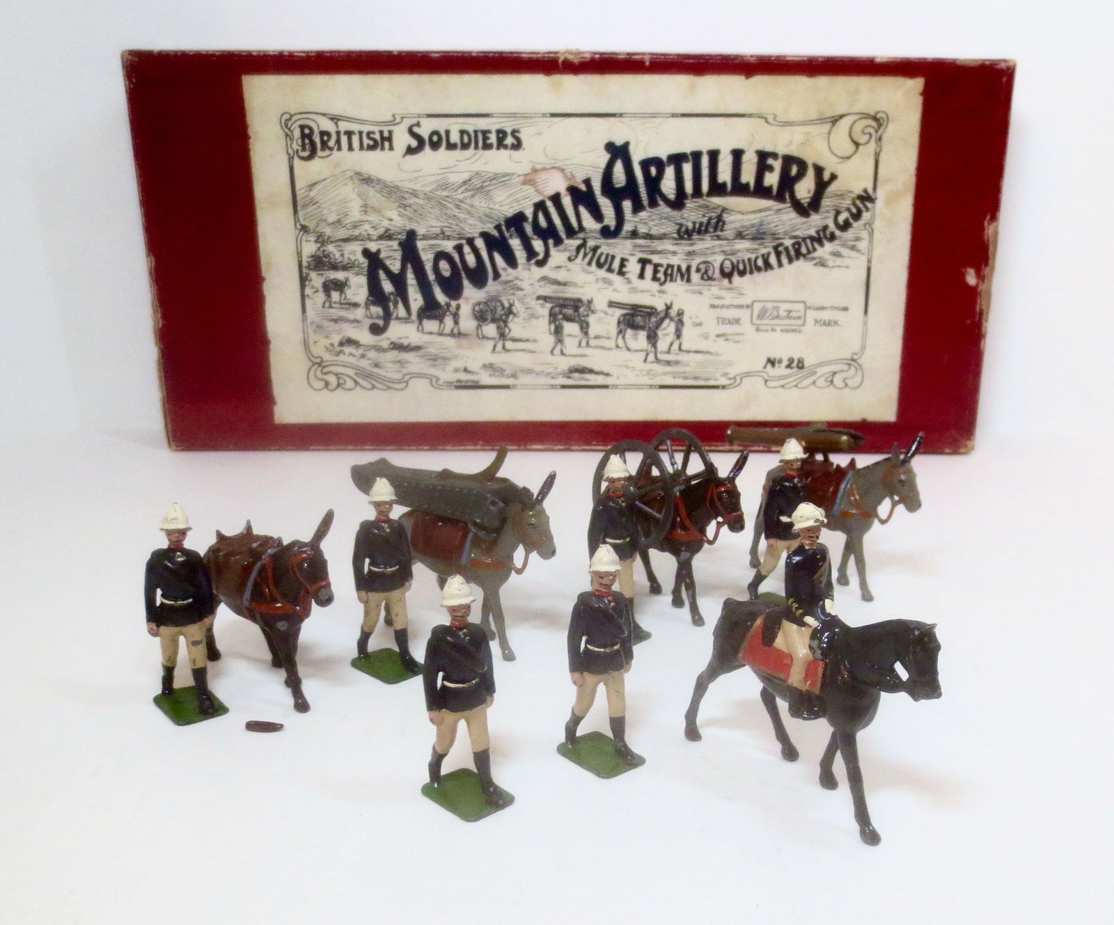 Britains #28 Mountain Artillery (1 of 1)