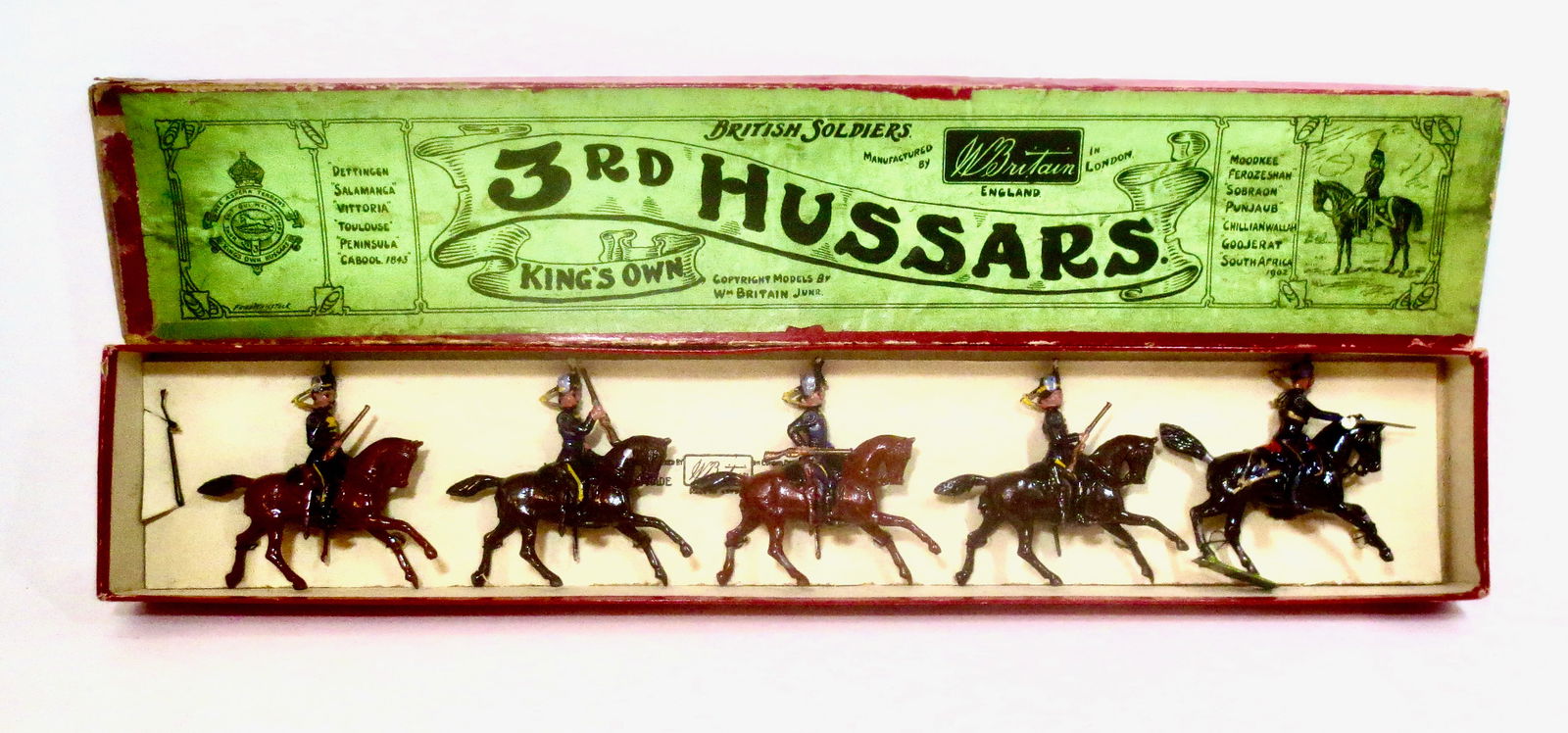 Britains #13 RARE 3rd Hussars (1 of 1)