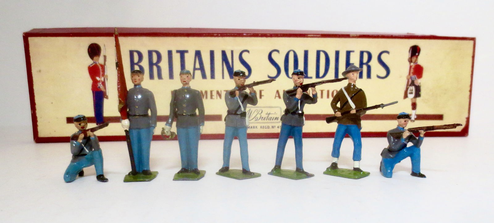 Britains #2060 Confederate Infantry (1 of 1)