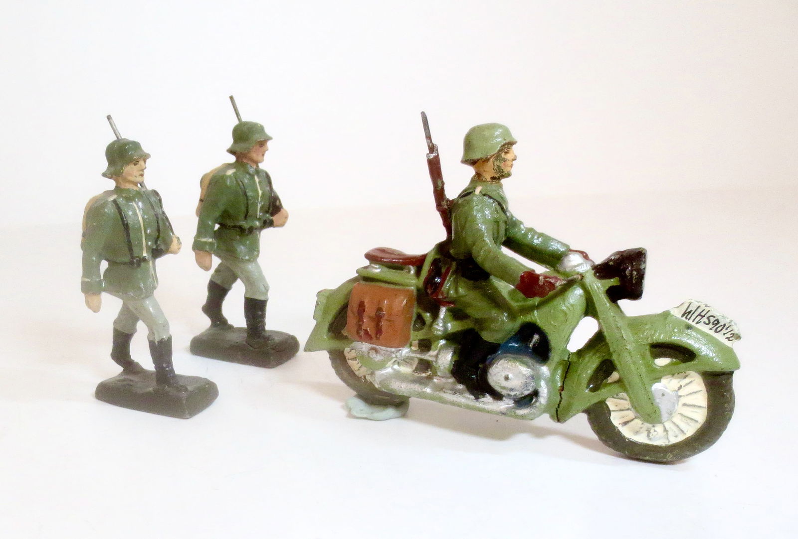Composition German Motorcycle & Infantry (1 of 1)