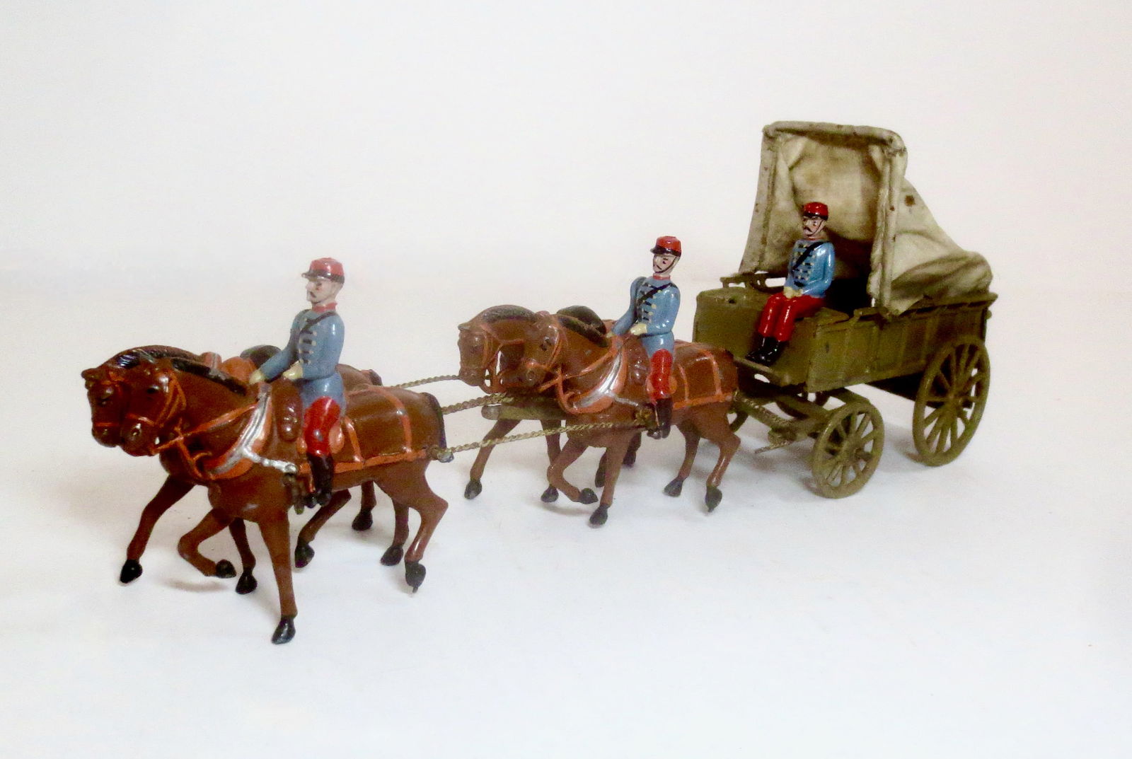 Britains Paris Office French Army Supply Wagon (1 of 1)