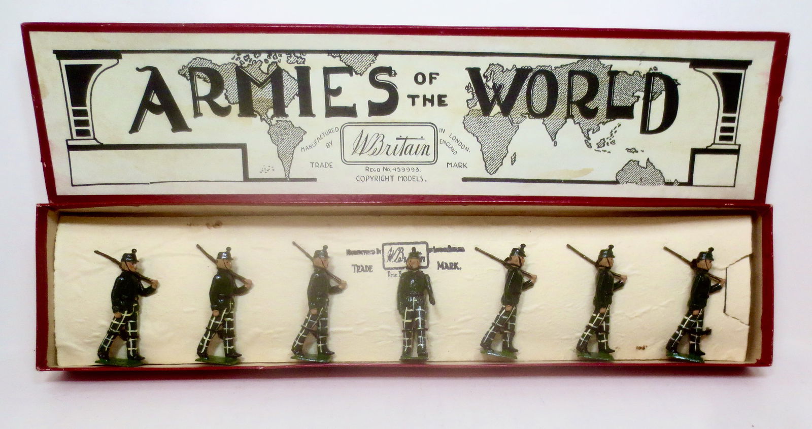 Britains Auchinleck Series #1913 Cameronians (1 of 1)