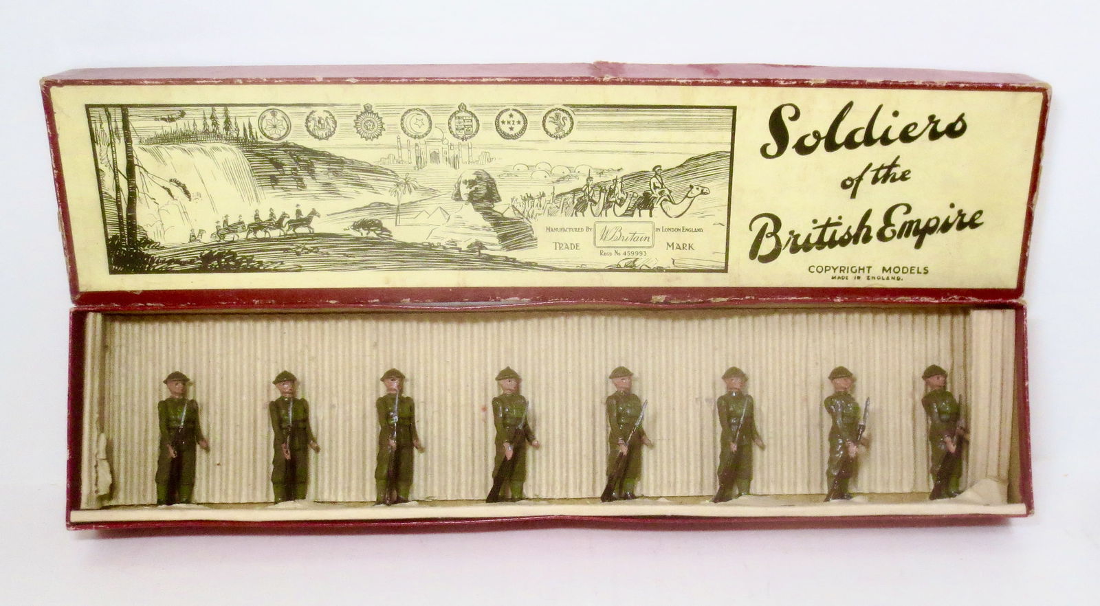 Britains #1828 British Infantry At Ease (1 of 1)