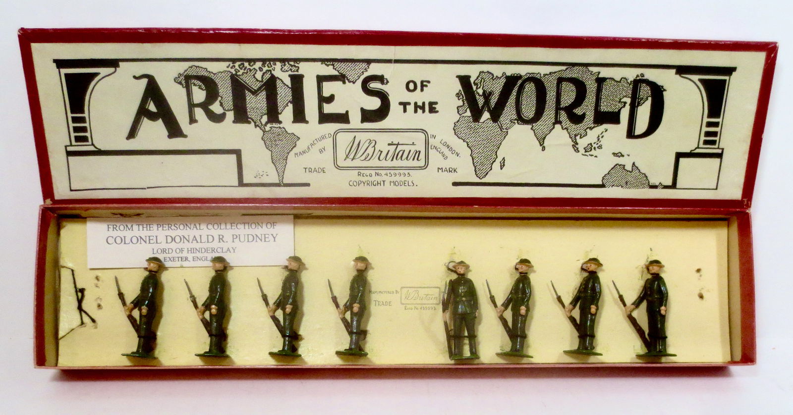 Britains #1828 British Infantry At Ease (1 of 1)