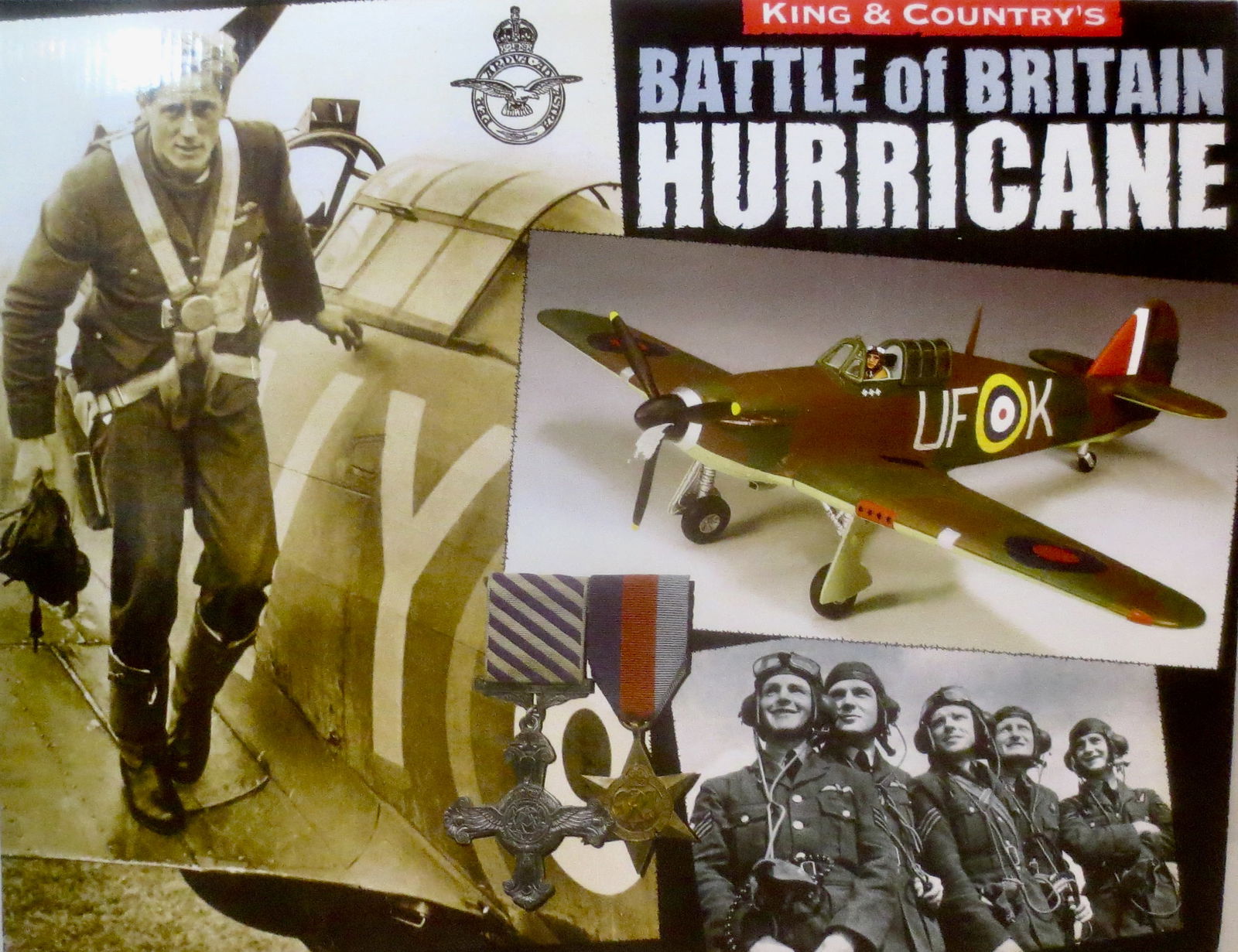 King & Country #RAF007 Hawker Hurricane (1 of 1)