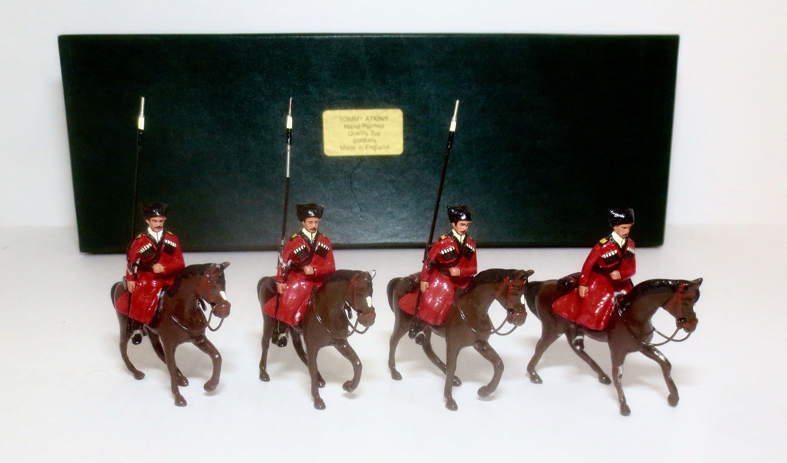 Tommy Atkins Cossack Cavalry, Red Coats (1 of 1)