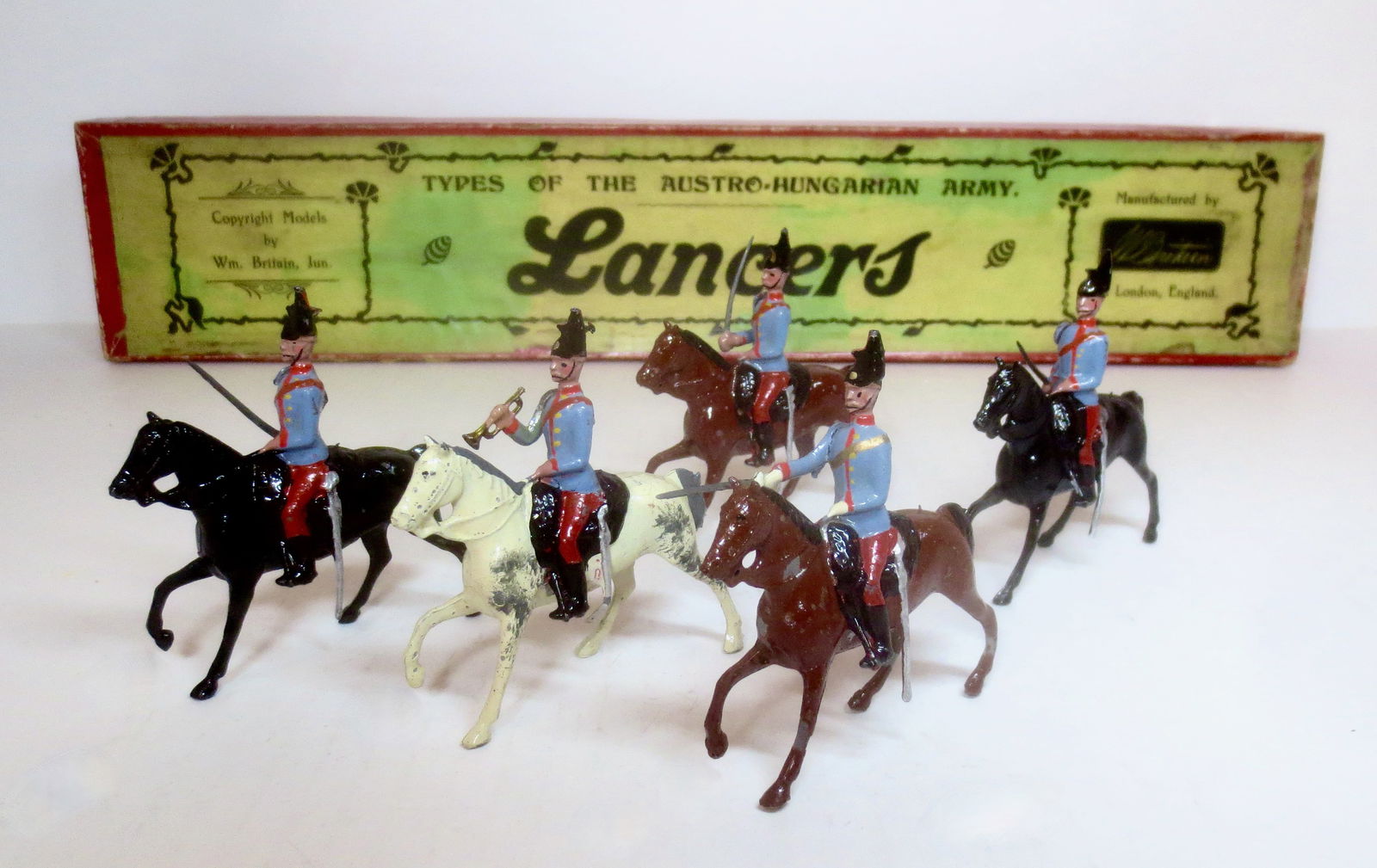 Britains RARE #175 Austro-Hungarian Lancers (1 of 1)