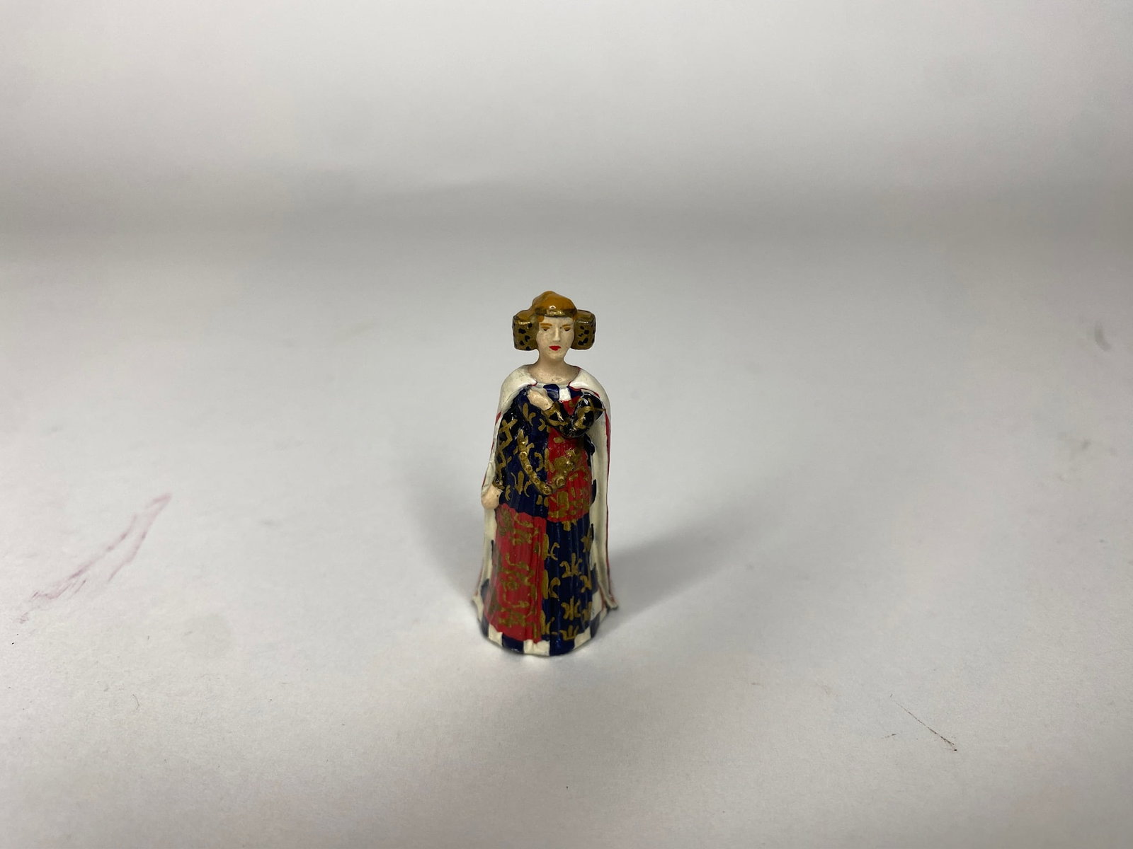 Courtenay Joan Beaufort, Wife of Ralph Neville: First version Kirtle and Mantle lady. Illustrated in John Gilliatt's 'A Collection of Courtenay.' Page 144 Fig. 2.263. Condition excellent.