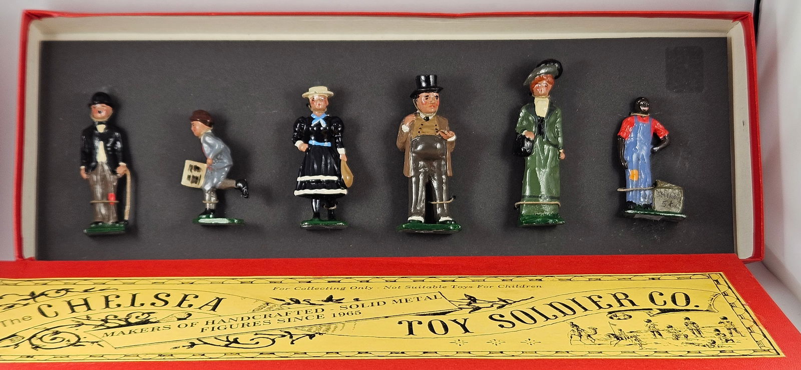 Chelsea Toy Soldiers 70MM Railroad Passengers (1 of 6)