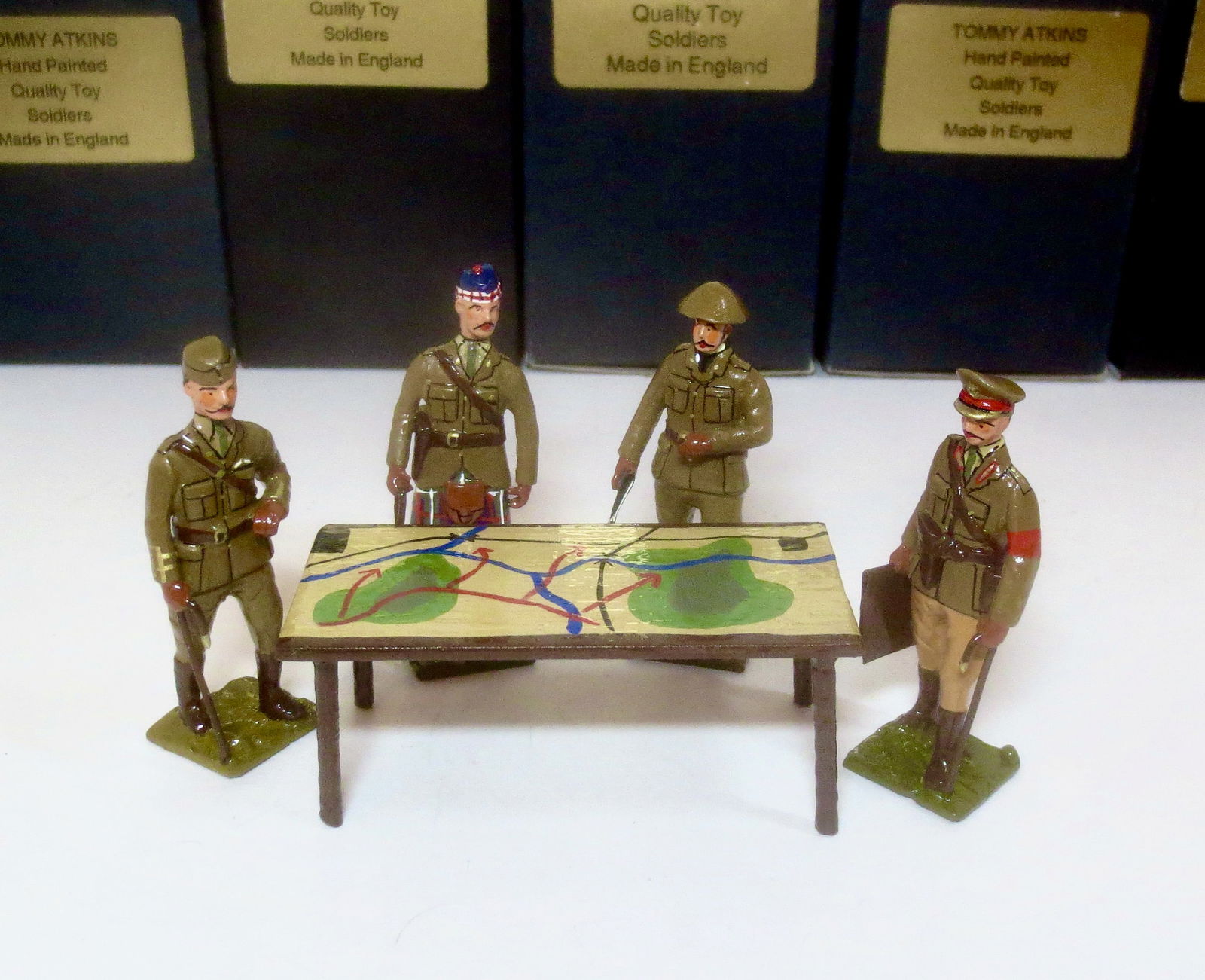 Tommy Atkins WWI Officers & Map Table (1 of 1)