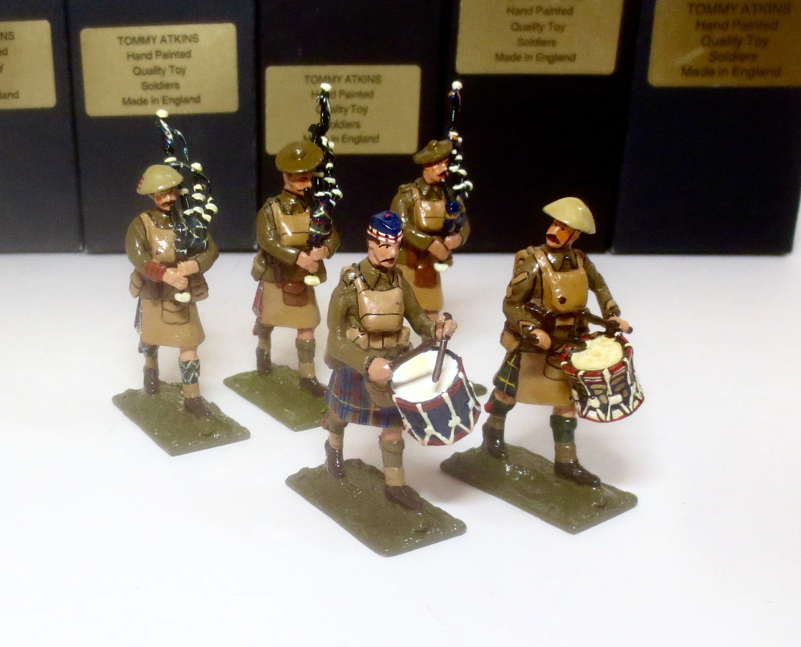 Tommy Atkins WWI Highland Pipes & Drums (1 of 1)