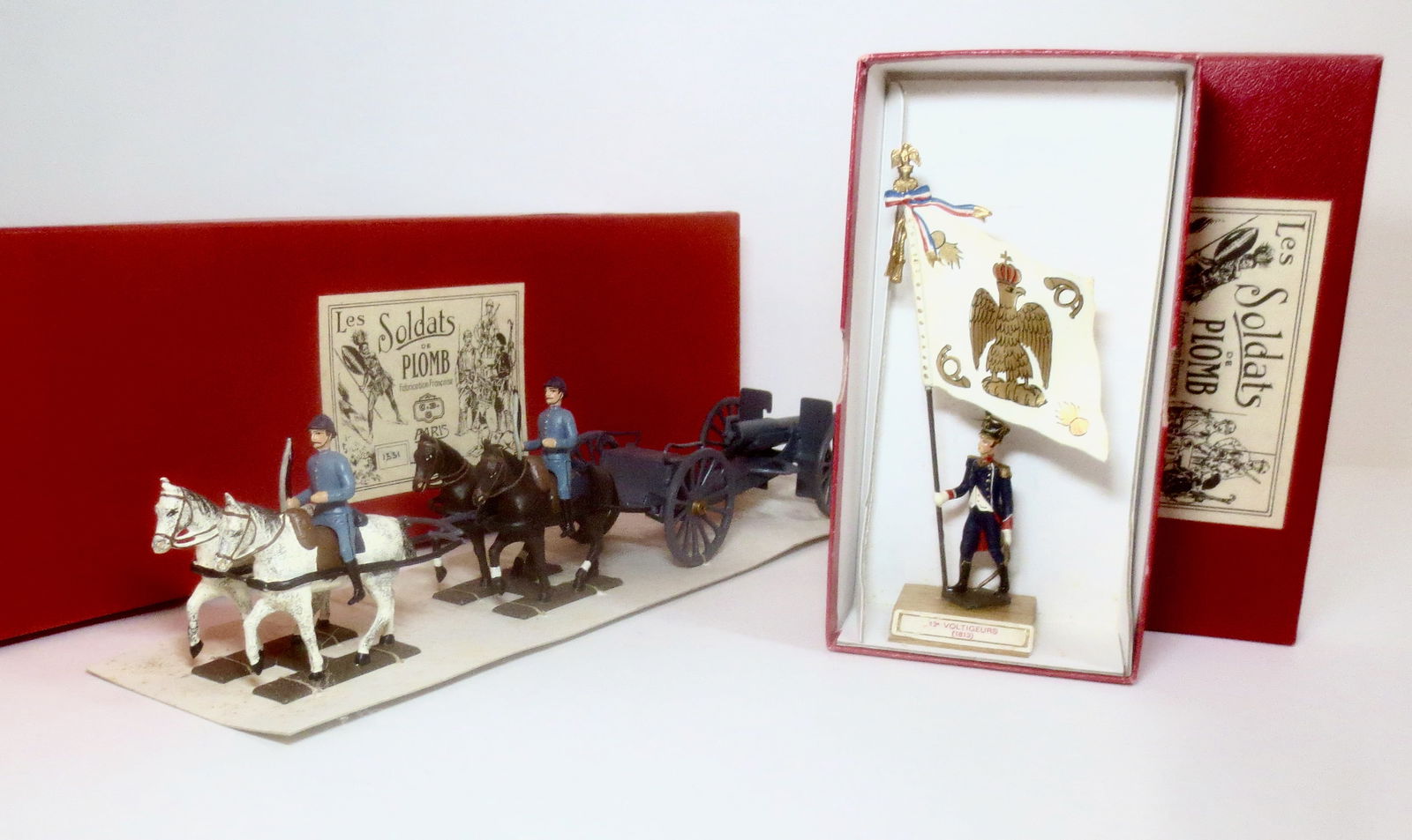 Mignot French Horse Drawn Artillery Set (1 of 1)