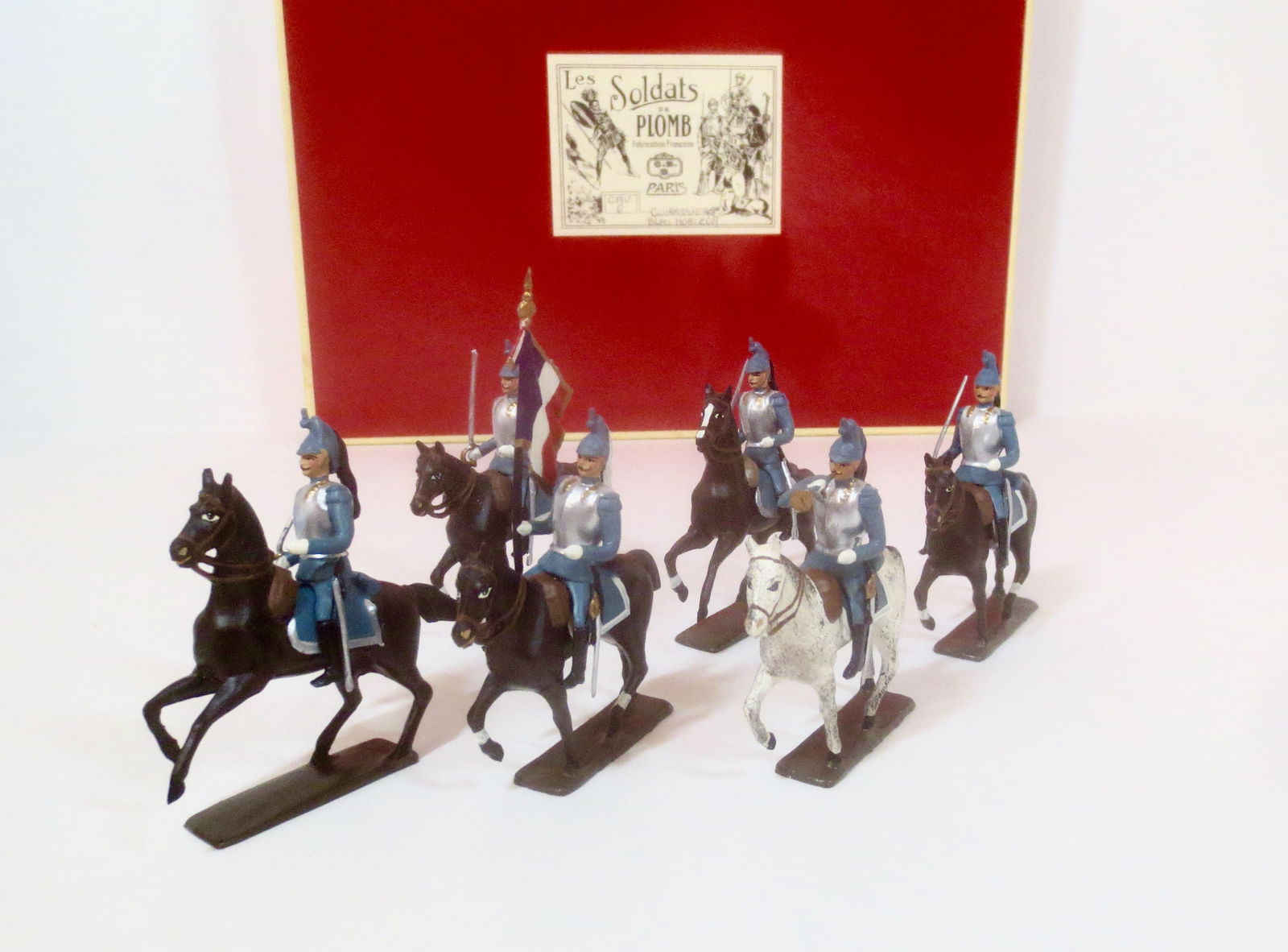 Mignot Mounted French Cuirassiers (1 of 1)