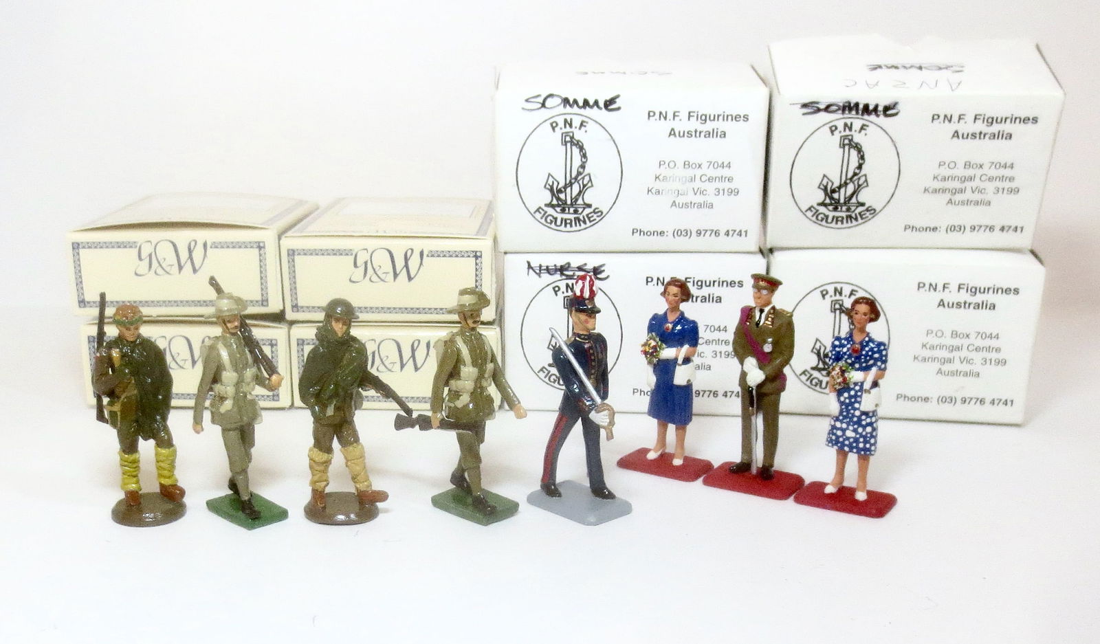 G&W And PNF Single Figure Assortment (1 of 1)