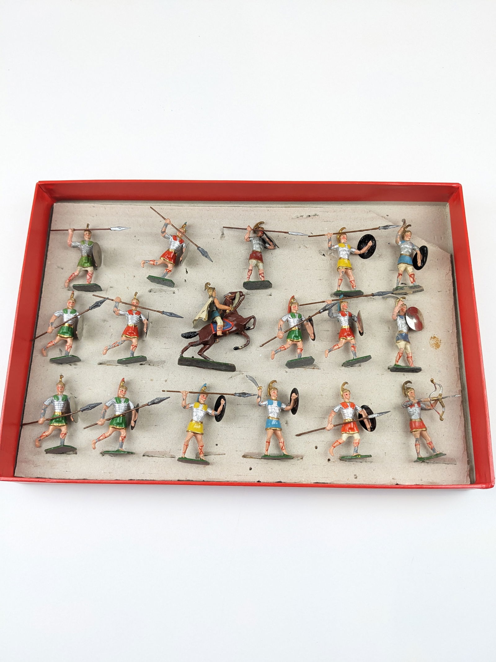 Heyde Greeks In Combat: 17 Pieces Condition Good-Very Good No Box